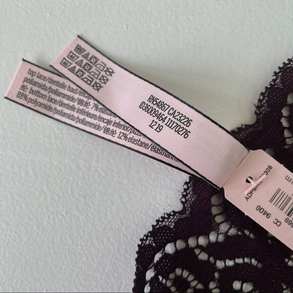 VS Body By Victoria Lace High-rise Thong Panty XS - Picture 7 of 7